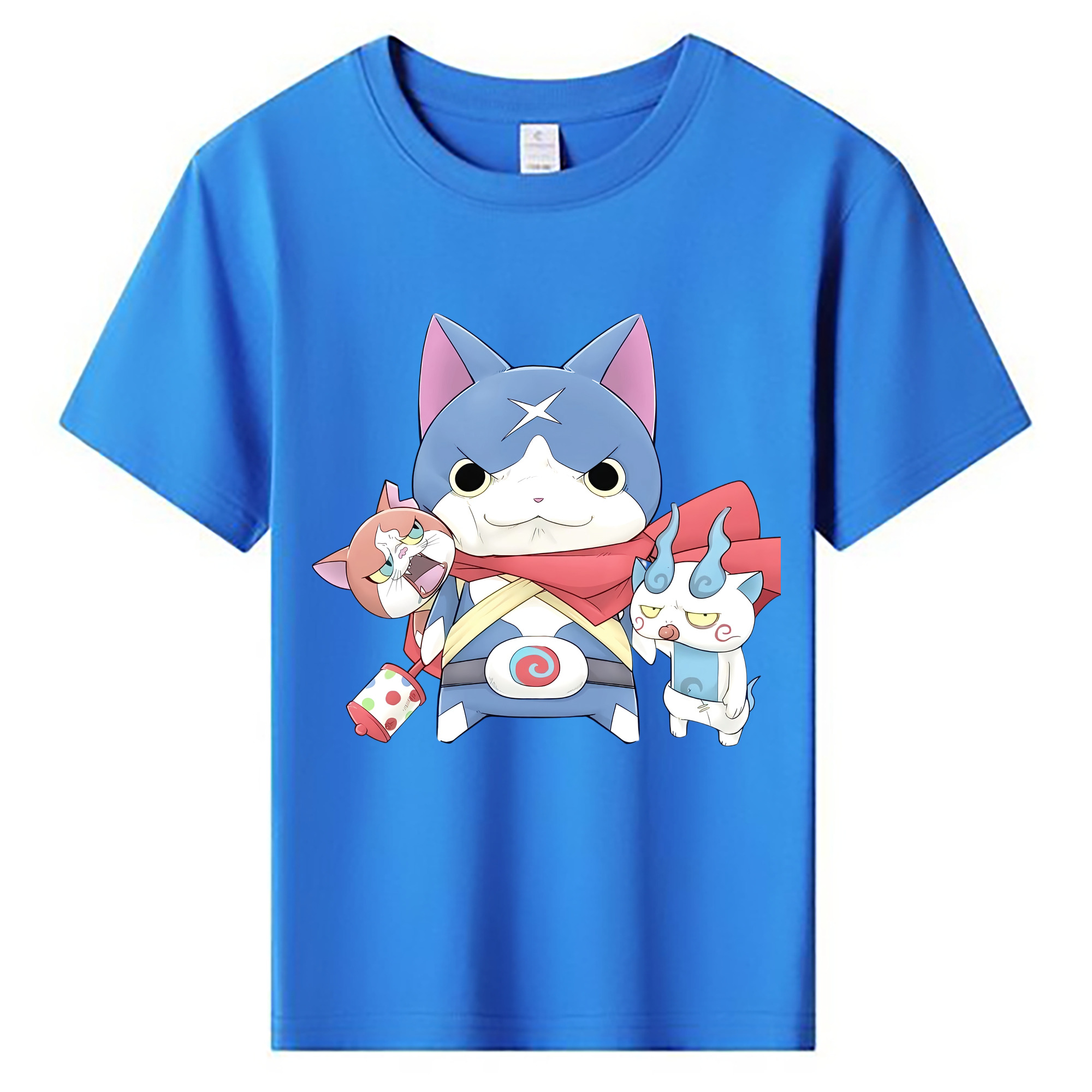 （画像用） 妖怪ウォッチ Yo-kai Watch 綿100％キッズTシャツ（フロントプリント）